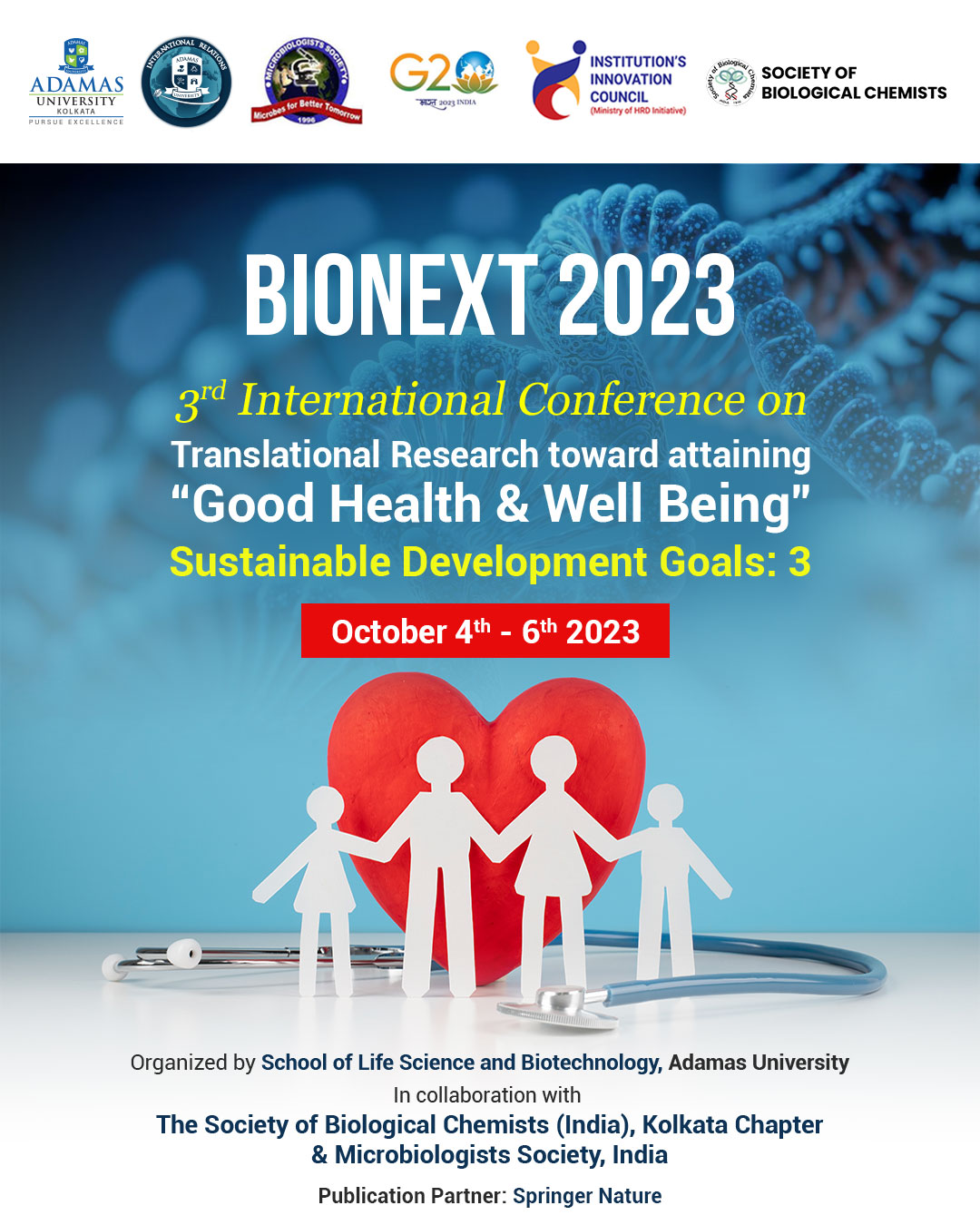 BioNext 2023 conference School of Life Science and Biotechnology